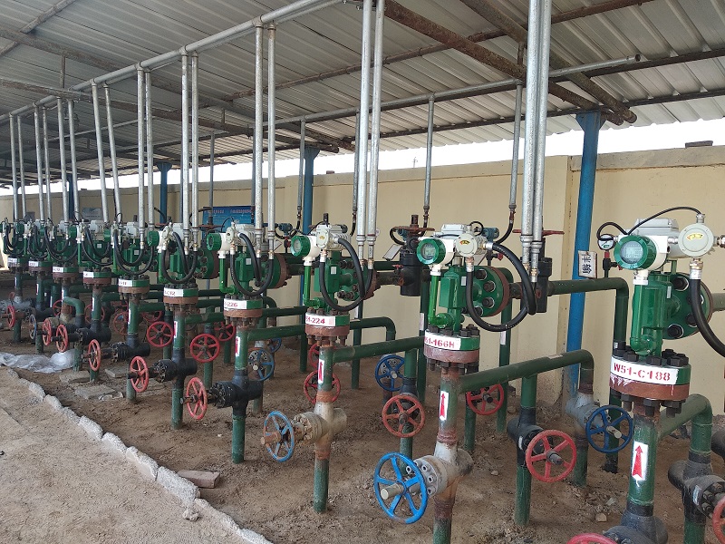 中原油田自動高壓注水工程